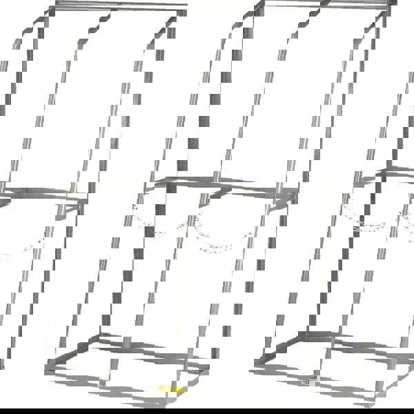 Bar Rack: 1,500 lb Capacity, 2 Bays